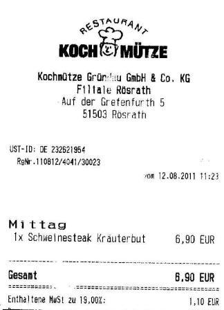 tmgk Hffner Kochmtze Restaurant